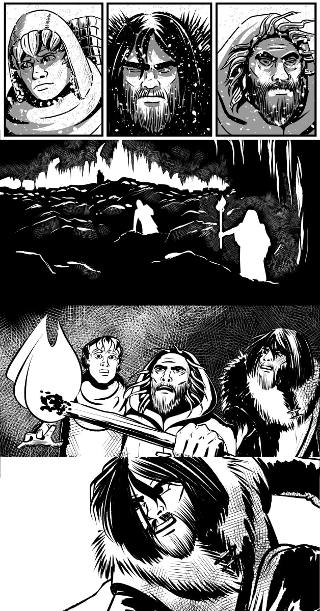 Scenes from HERETICAL: CHROME SANDS